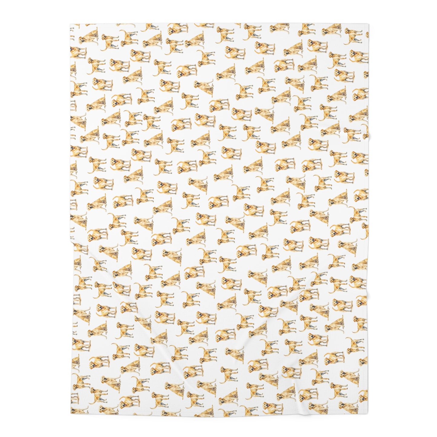 Yellow Labrador Baby Swaddle