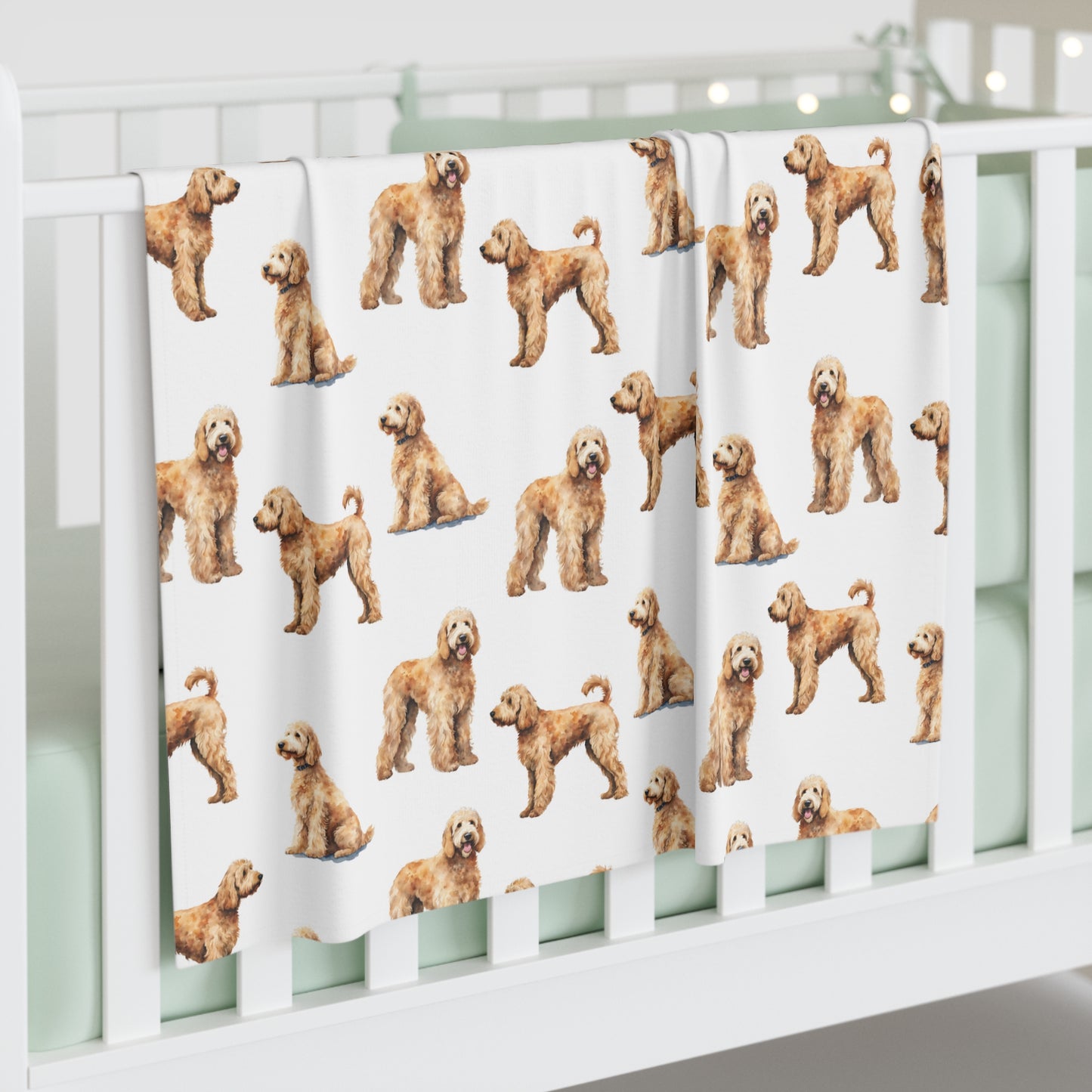 Goldendoodle Baby Swaddle