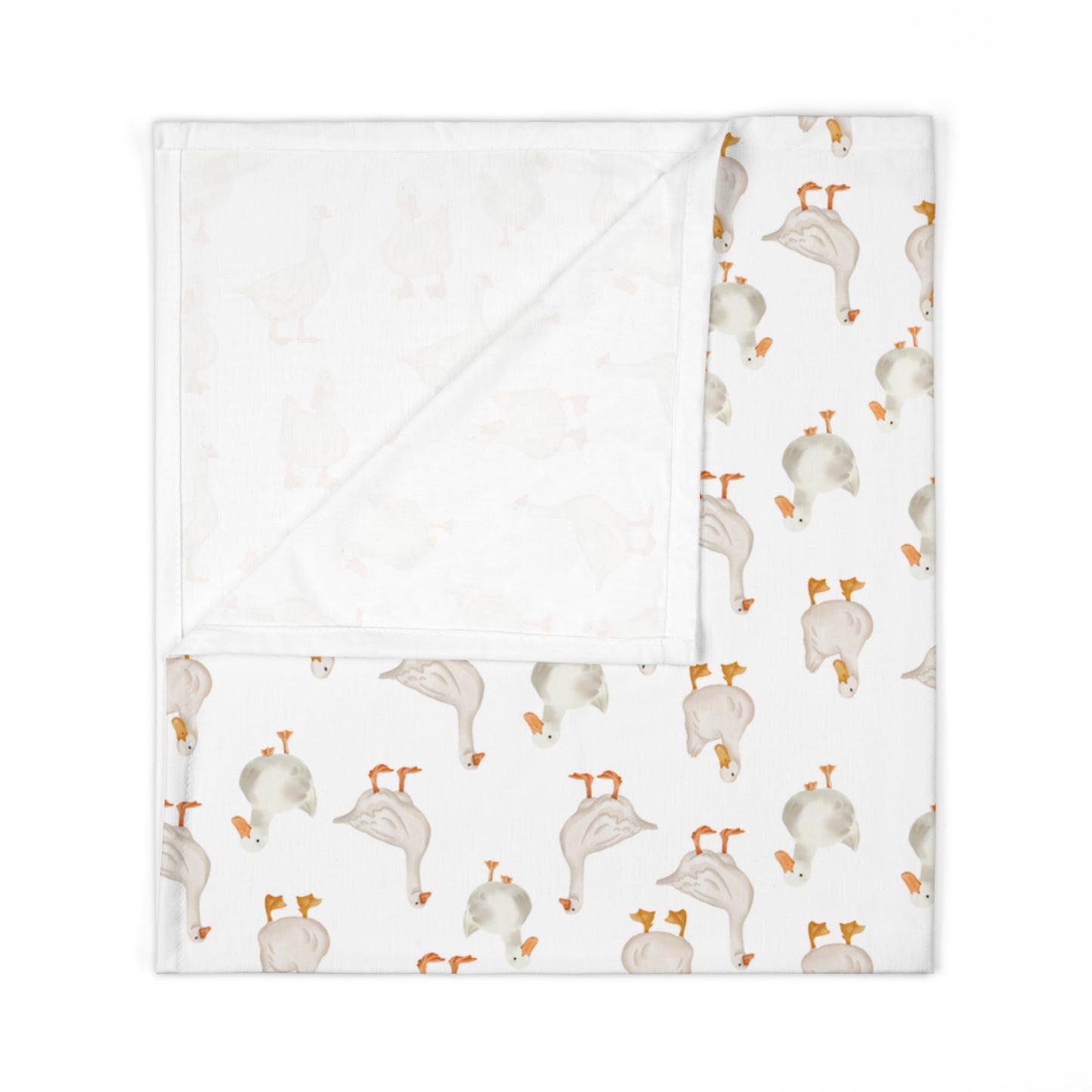 Goose Swaddle, Geese Crib Sheet, Farm Baby, New Baby Gift, Duck Crib Sheet, Farm Nursery, Cottagecore Nursery, Baby Shower Gift