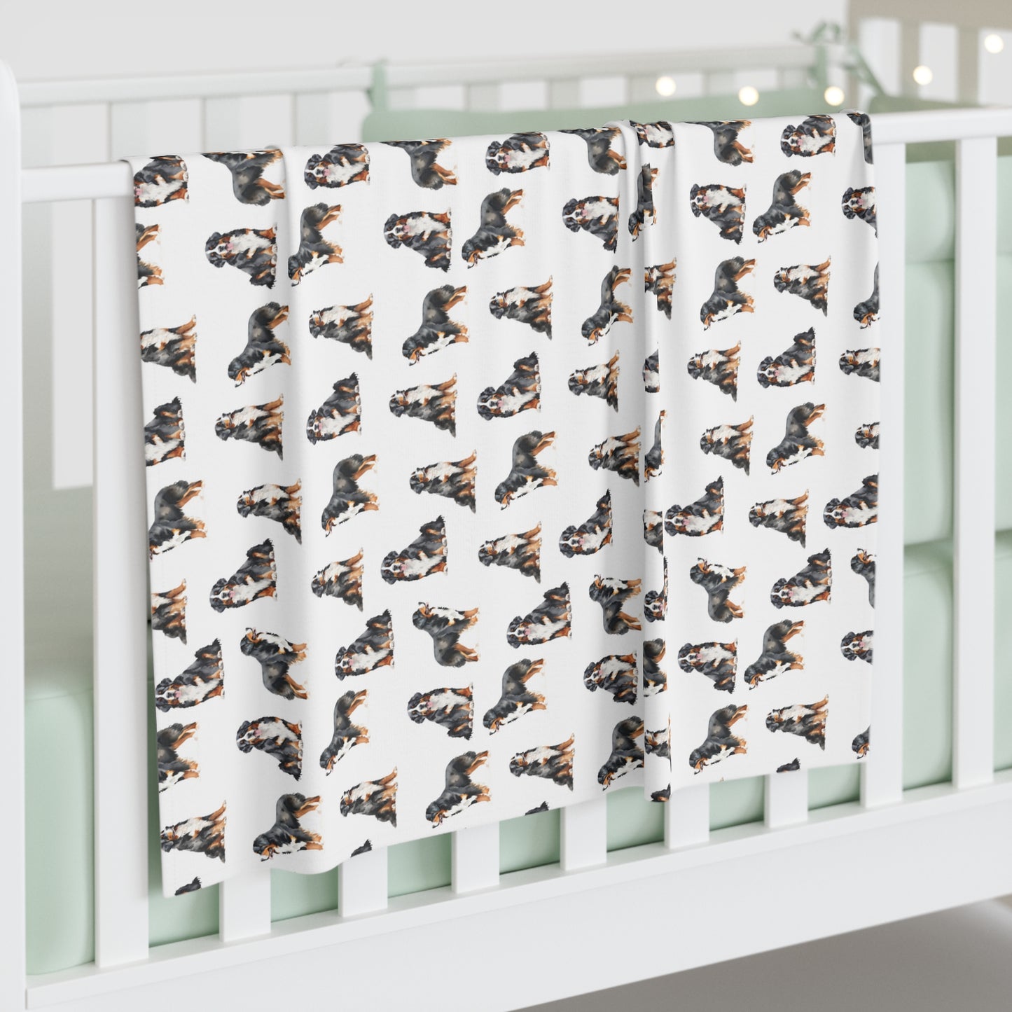 Bernese Mountain Dog Baby Swaddle