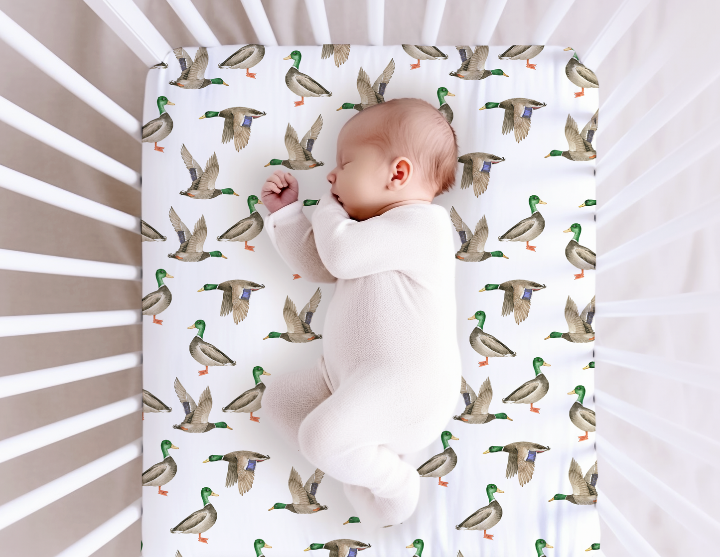 Duck Crib Sheet