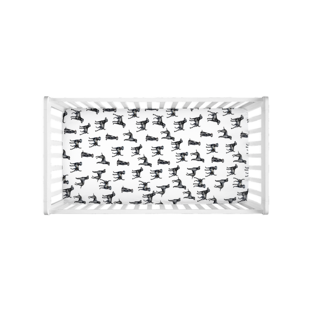 Puppy dog crib sheets shop