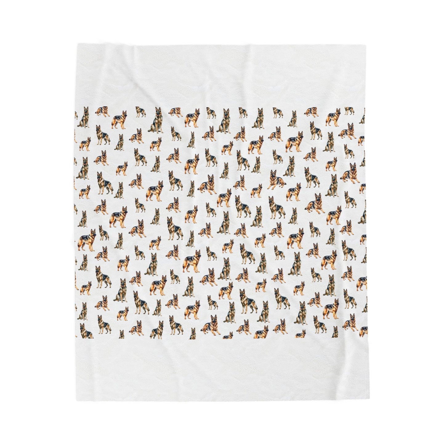 German Shepherd Baby Blanket, Baby Gift, Dog Nursery, Dog Mom, Dog Lover Baby, Baby Shower Gift