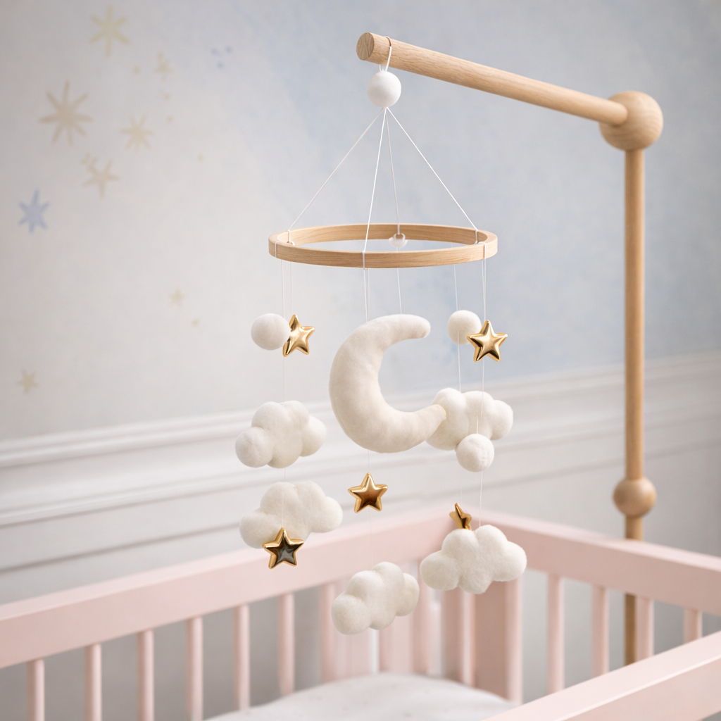 Dreamy Space Baby Mobile