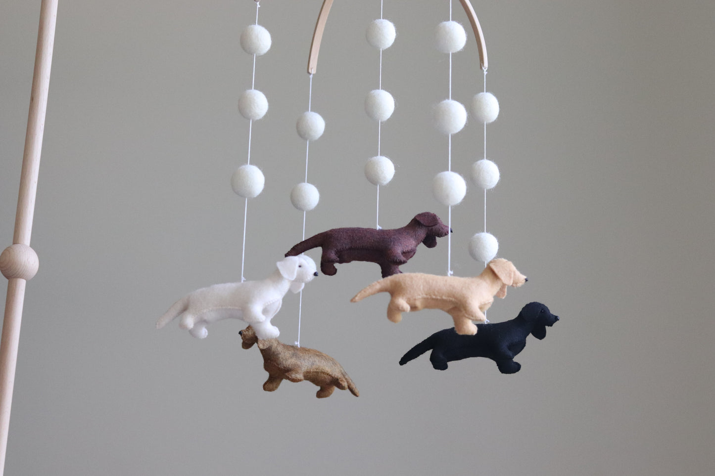 Dachshund Baby Mobile