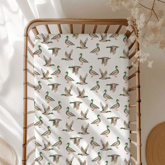 Duck Crib Sheet