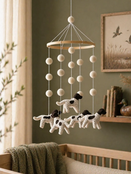 German Shorthaired Pointer Dog Baby Mobile